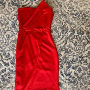 Red dress brand new never wore